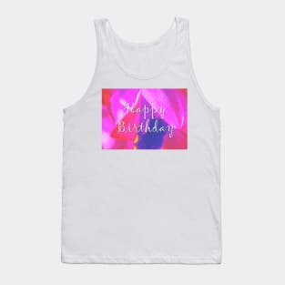 Birthday Flower Tank Top